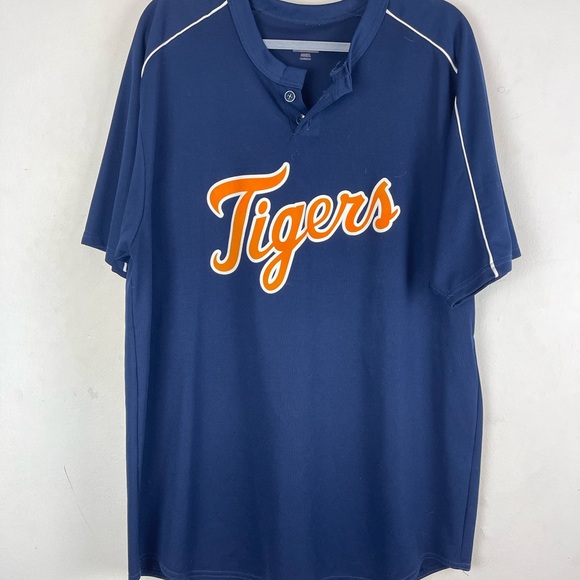 Tigers Short Sleeve Mens Jersey Tee Size XL - Picture 2 of 7